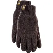 Heat Holder Herren Thermohandschuhe mit schützendem geripptem Bündchen