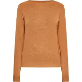 Dreimaster Pullover Frauen Kamel