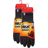 Heat Holder Herren Thermohandschuhe mit schützender Rippbündchen