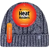Heat Holder Damen Kabelstrick Umschlag-Wärmewollmütze