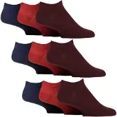 IOMI 9er-Pack Herren Diabetiker Trainingssocken | Nicht elastische, extra breite Knöchelsocken