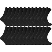 Sock Snob 100% Baumwolle Herren nicht elastische atmungsaktive Socken
