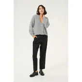 Kaffe Strickjacke Baggy fit light grey