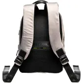Momo Design Rucksack, Blau, mit Reißverschluss, Fächer, aus Nylon, mit Tragegriff, 29x36x16 cm