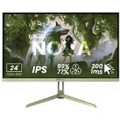 AROZZI Nova 24" Gaming Monitor - Full HD IPS - 200Hz - Waldgrün