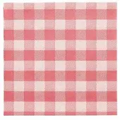 Papstar 100 Servietten, 1-lagig 1/4-Falz 33 cm x 33 cm Rot