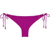 Triumph Bikini-Hose "Summer Sunset Brazilian" verstellbare Seitenbänder mit Metallperlen, Glitzergarn