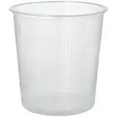 Papstar Starpak 100 Verpackungsbecher, PP rund, transparent 500 ml