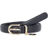 JOOP! JOOP Ledergürtel mit Dornschließe und Logo-Anhänger, Breite 2cm