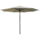 Hi Sonnenschirm Aluminium Beige 3 m UV50+