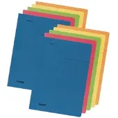 Falken 10 x Karton-Schnellhefter DIN A4 Manilakarton 10er Pack