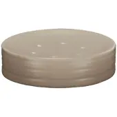 Kleine wolke Bad Accessoires Sahara Seifenschale 11x3 cm | basalt - braun