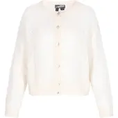 Dreimaster Strickjacke Frauen cremefarben