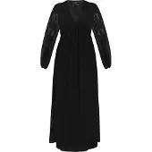 Faina Kleid Frauen Schwarz