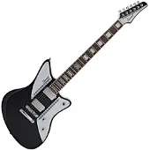 Hartwood Charger E-Gitarre Jet Black