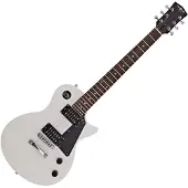Gear4Music New Jersey E-Gitarre von Weiß