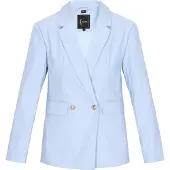 Faina Jacke Frauen hellblau