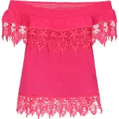 IZIA Bluse Frauen Fuchsie