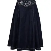 Queen Kerosin Damen Western Swingrock Denim