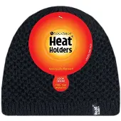 Heat Holder Wärmehalter - Ladies Knit Fleece gefüttert Warm Thermal Beanie Hat
