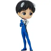 Bandai Banpresto Evangelion: New Theatrical Edition - Q Posket-Shinji Ikari Plugsuit Style (Ver.A) Figure