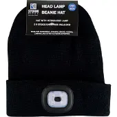Sock Snob Erwachsene / Herren Winterstrickmütze mit LED-Leuchtfackel