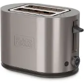 Black & Decker BXTOA901E Toaster Doppelschlitz 900W edelstahl