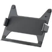 Goobay Deluxe Laptophalterung für Monitorarm, schwarz (70818)