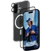 PanzerGlass – iPhone 16 3-in-1 Schutzpaket