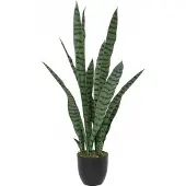 Atmosphera Sztuczna roślina doniczkowa sansewiera TOBY, 90 cm