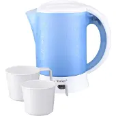 Maestro Feel-MR010 Wasserkocher 0 6 l Blau Weiß 600 W