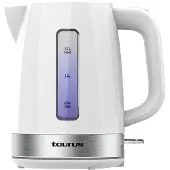 Ginza.se Aroa, 1,7 l, 2200 W, Silber, Weiß, Edelstahl, Wasserstandsanzeige, Drahtlos