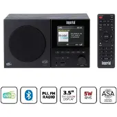 Imperial Imperial, DABMAN-120BK DAB+ Radio mit Bluetooth und 3.5" Farbdisplay, Schwarz