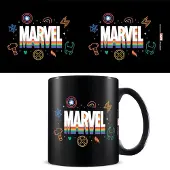 Pyramid MARVEL PRIDE (LOGO RAINBOW) BLACK MUG