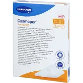 Hartmann Cosmopor transparent Folienverband 5x7,2 cm steril 5 St Pflaster