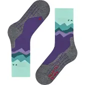 Falke Wandersocken "TK2 Explore", Damen, Gr. 35-36, amethyst, Materialmix, normal, Socken Wandersocken, hohe Feuchtigkeitsaufnahme, schnell trocknend, atmungsaktiv, Topseller