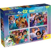 Liscianigiochi Puzzle podogowe dwustronne Maxi Floor 4x48el Disney Encanto 98170 LISCIAN