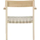 Ebuy24 Krois Sessel natur, 67 cm breit, 77 cm hoch, 67 cm tief, bis 120 kg belastbar