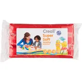 Havo Creall Creall Super Soft Clay Block Rot 500g