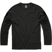 Brandit Longsleeve "Quick Dry Shirt Longsleeve" in Schwarz | Gr.: L