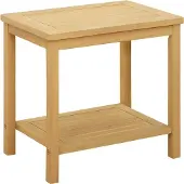 vidaXL Beistelltisch Öl-Natur 50 x 35 x 45 cm Massivholz Akazie