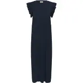 Kaffe Kleid in Dunkelblau - S