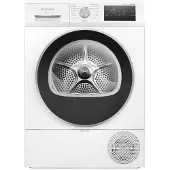 Siemens iQ300 WT45HV00ES, Freistehend, Frontlader, Wärmepumpe, Weiß, Drehregler, Berührung, Rechts