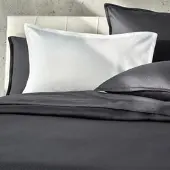 HUGO BOSS Home Bettwäsche Loft Bettbezug einzeln 200x200 cm | carbon - grau