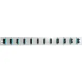 Efbe-Schott EFB Elektronik SB-FP-12SC-D-V-OM3, Rackeinbau, 1U, Grau, Metall, 432 mm, 13 mm