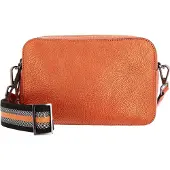Leonhard heyden Leder Umhängetasche Paris Crossbag 2 Fächer 8002 Orange