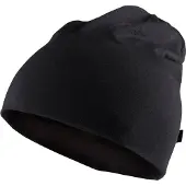 Lundhags Gimmer Merino Lt Beanie, Mütze, Unisex, Schwarz