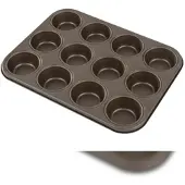 Gobel - 12 Muffinform - antihaftbeschichtet - 20 cm - 296513