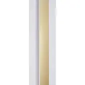 Nova Luce SELINE LED Wandleuchte Gold 44W Warmweiss 120x2,7x7,5cm 9081200