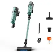 Rowenta X-Force 8.80 Allergy RH1833, Stabstaubsauger, Beutellos, Grün, Grau, Trocken, Schaum, Filterung